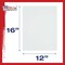 12 X 16 Inch Professional Art Canvas Board Panels 12 Pack - 8 Ounce Heavyweight Cotton Acid Free Canvases for Painting Acrylics and Watercolor (1 Case of 12 Single Canvas Painting Panels)